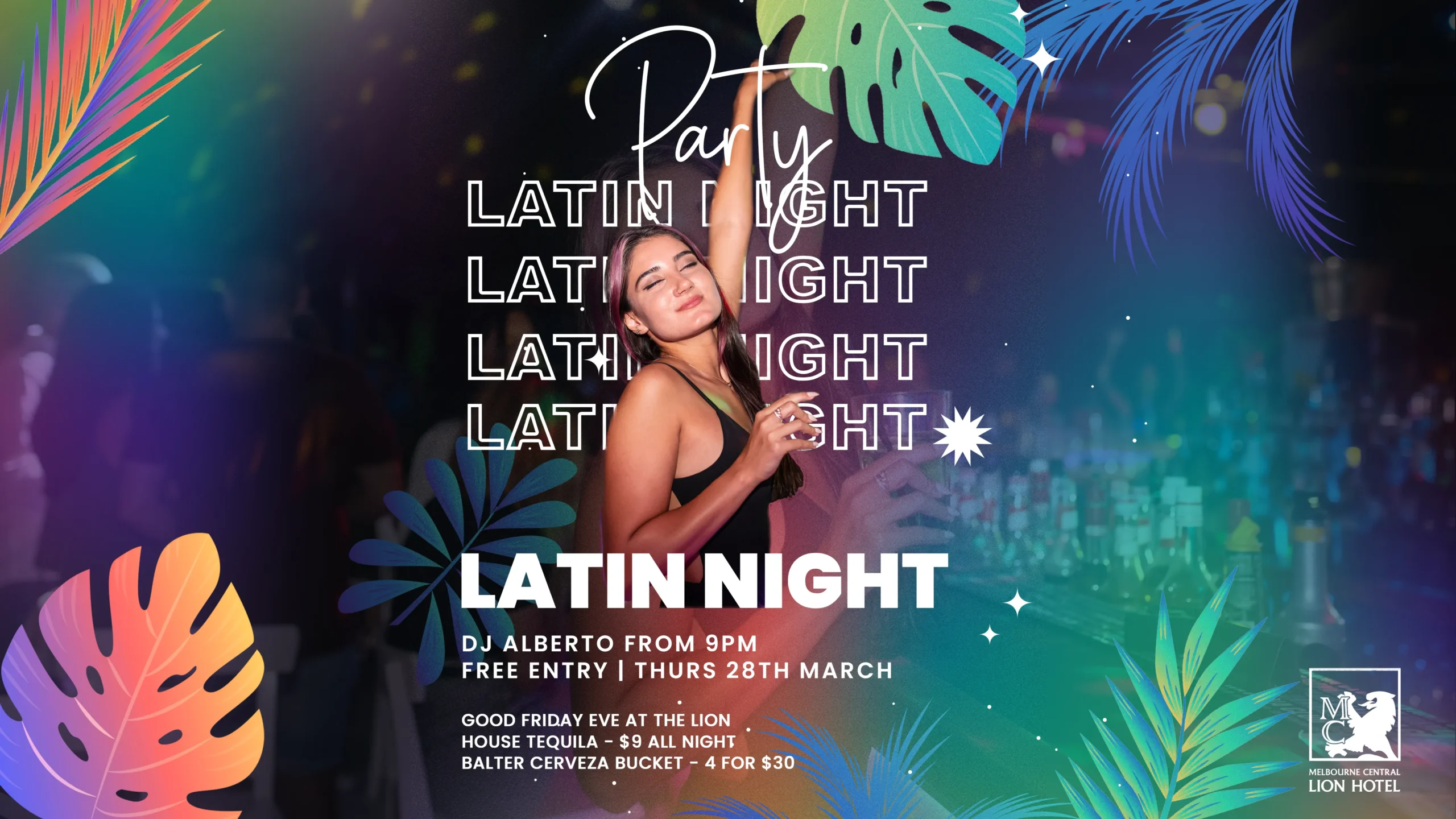 Latin Night in Melbourne Promo image