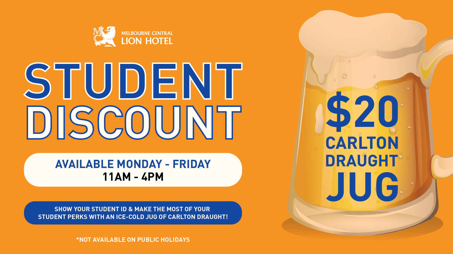 STUDENT DISCOUNT