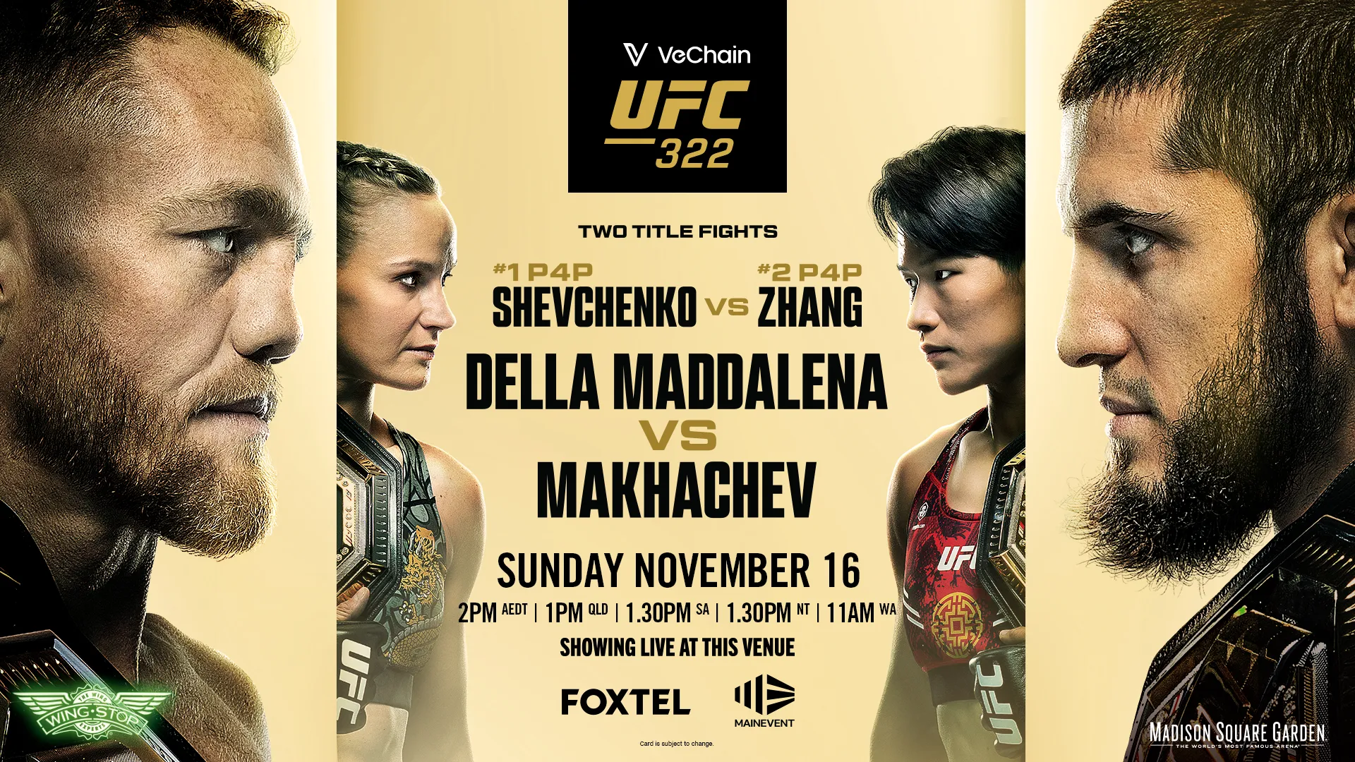 UFC 322