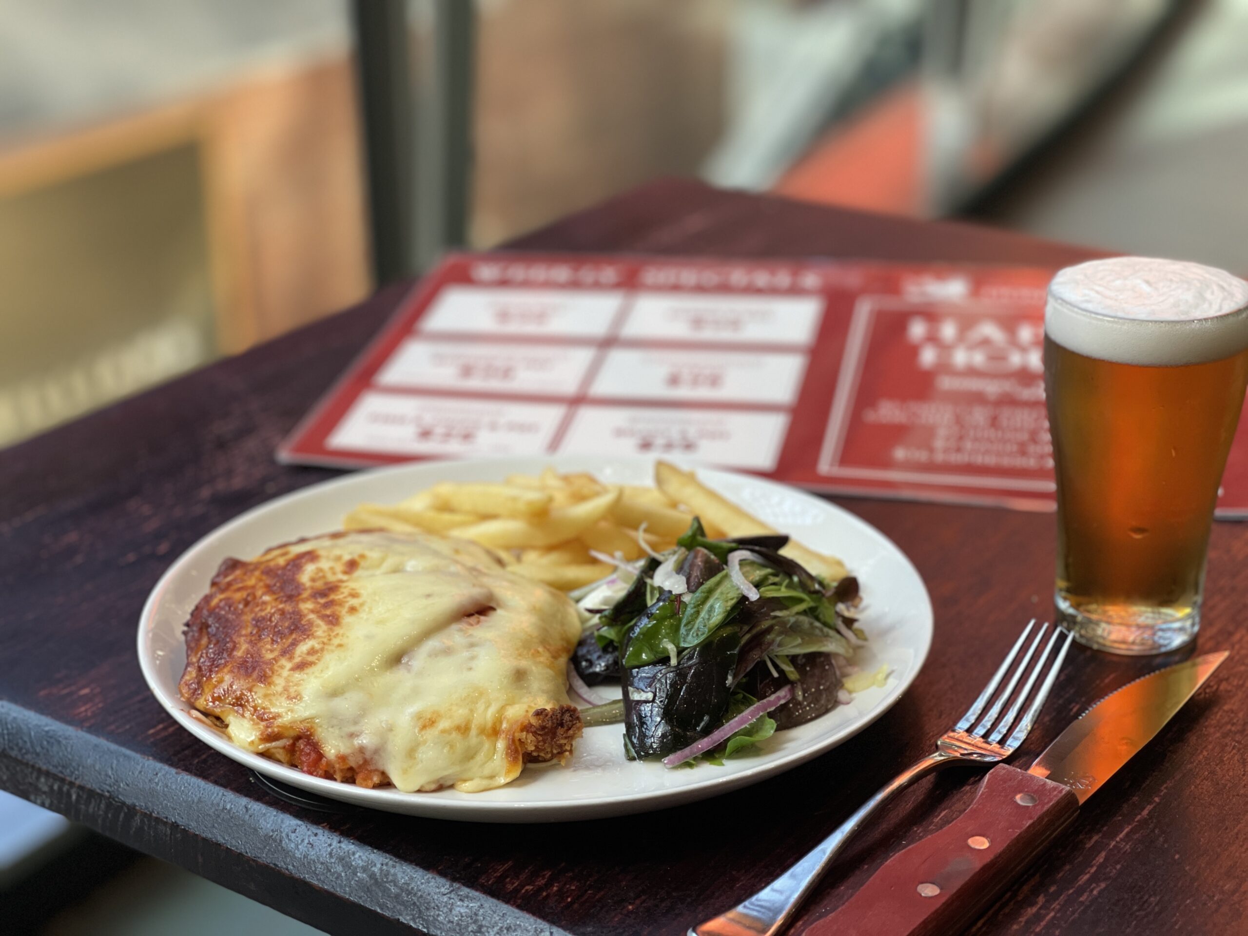 Parma & Pot Special Melbourne Central Lion Hotel Menu Parma & Pot Special