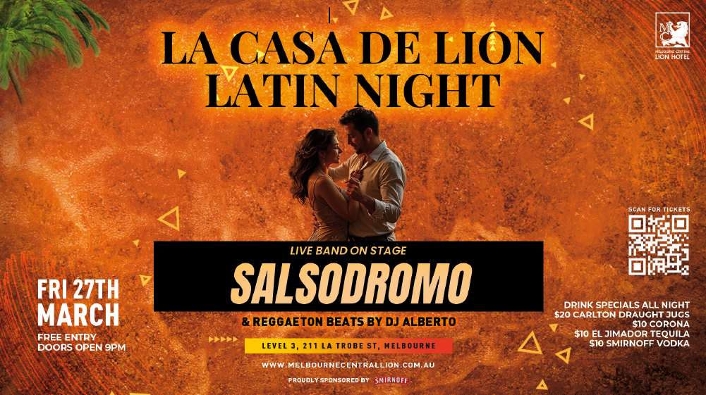 Latin Night at The Lion | March 27th