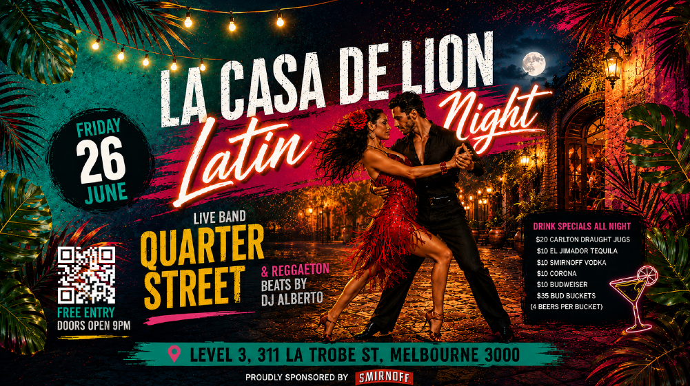 Latin Night at The Lion | Friday 5th June