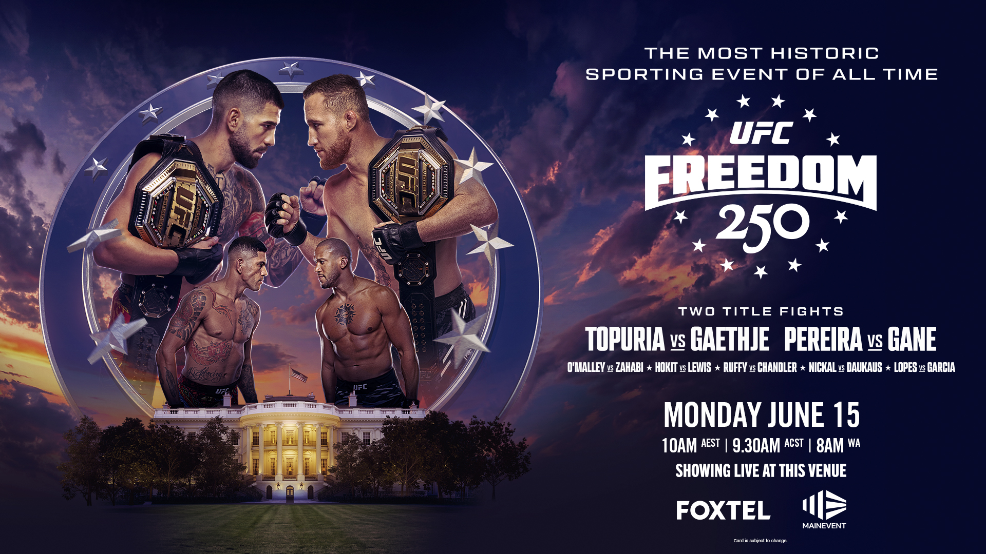 UFC Freedom 250