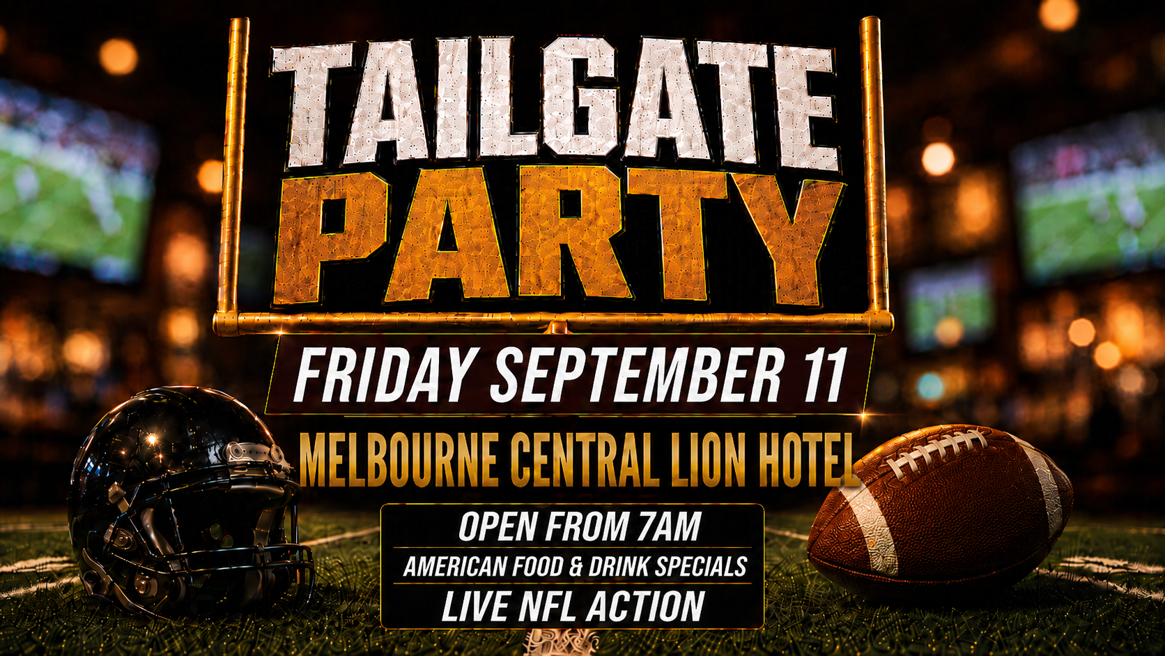 Tailgate Party 2026 Melbourne Central Lion